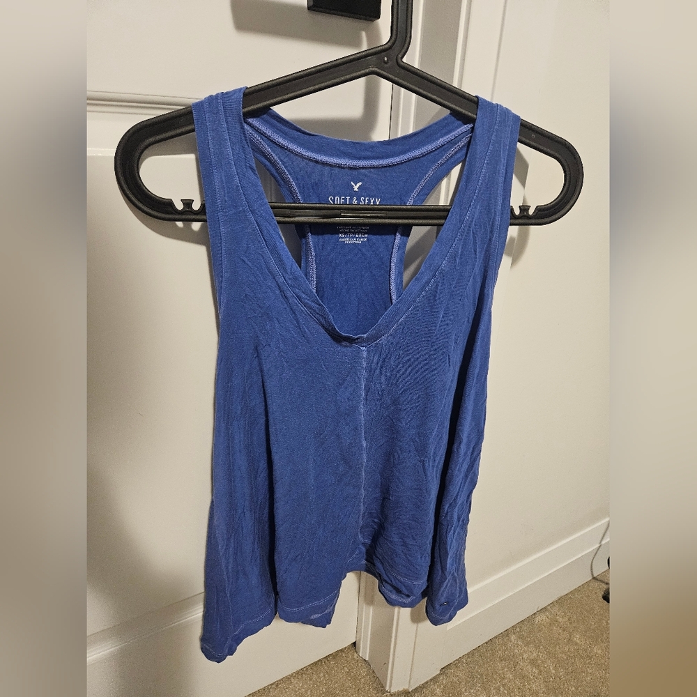 Blue Women's Tank Top